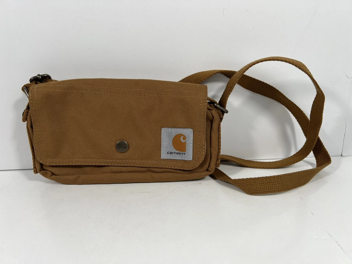 Carhartt Women's Horizontal Bag Carries as a Crossbody or Waist Pack Brown