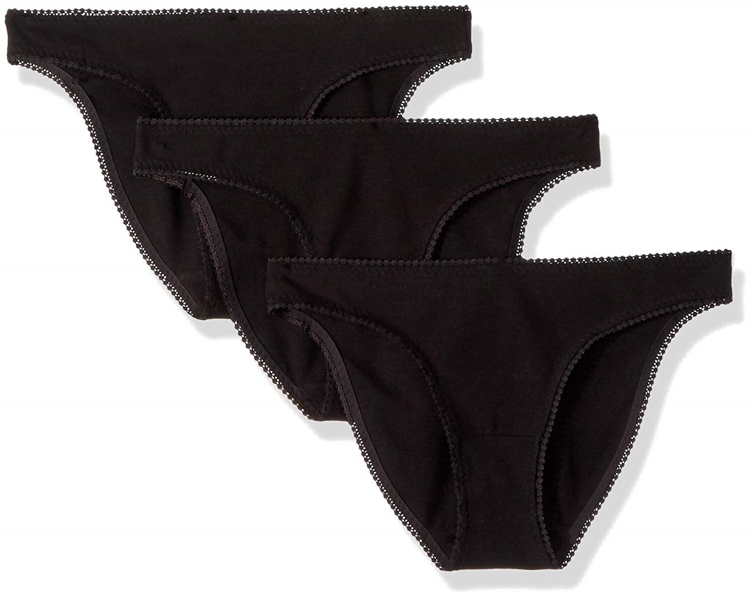 On Gossamer 3-Pack Cabana Cotton Low-Rise Bikini Panties, 56% OFF