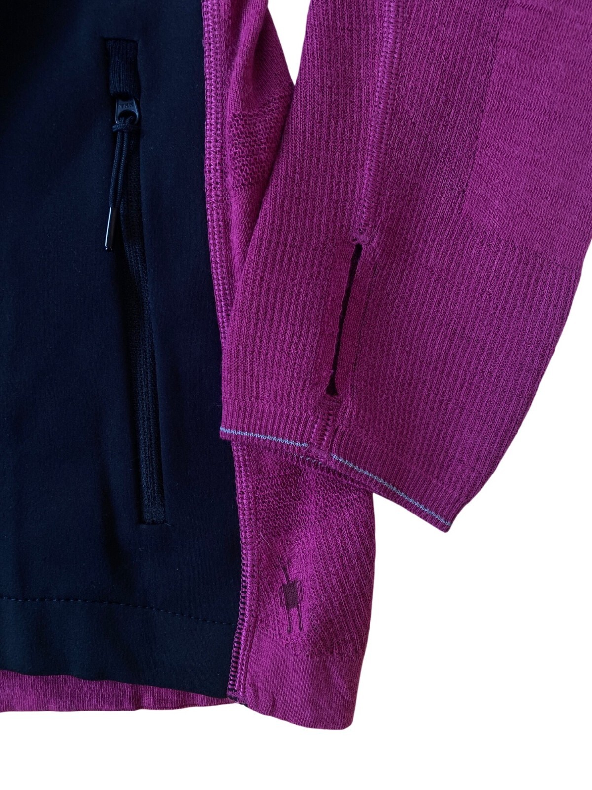 NWT Smartwool Women's Intraknit Merino Sport Full Zip Jacket Large Fuchia $230