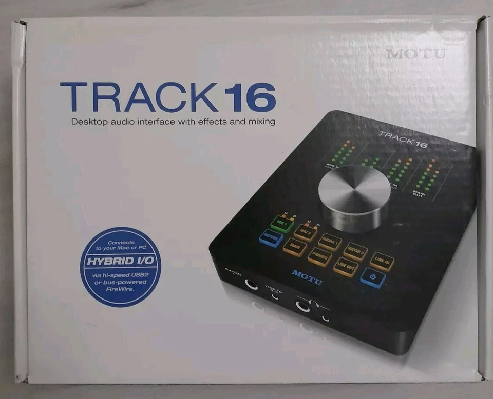 MOTU Track 16  Mikrofonvorverstärker