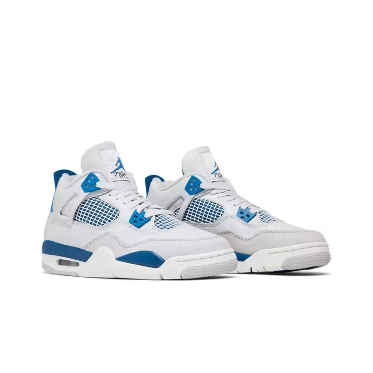 New Nike Jordan 4 Retro GS Military Blue Sneakers Grade