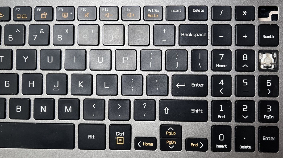 LG gram 15” | 15Z95N | 15Z975 | BLACK SINGLE REPLACEMENT KEYBOARD