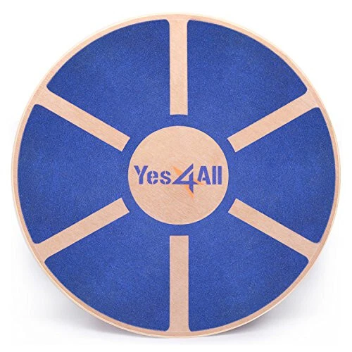 Tabla de equilibrio de madera Yes4All - Entrenador de estabilidad de equilibrio de ejercicio 15,75 i-