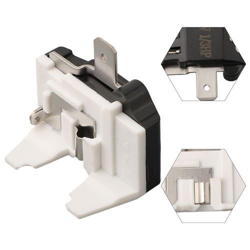 110/220V Refrigerator Overload Switch Freezer Replace Parts Relay 1/2-1/6HP - Picture 9 of 54