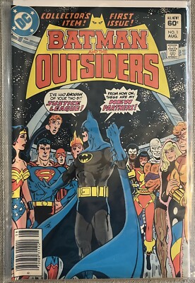 Batman and the Outsiders #1 (DC Comics August 1983)