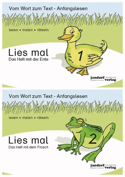 Lies mal Hefte 1 und 2 (Ente und Frosch - Auflage 2015) als Paket - Bild 1 von 1