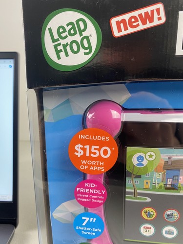 LeapFrog: LeapPad Academy - Pink BRAND NEW SEALED INCLUDES $150 WORTH OF APPS - Bild 2 von 3