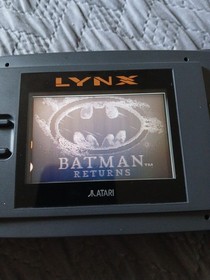 BATMAN RETURNS (Atari Lynx, 1992) Complete In Box - Cib Tested working