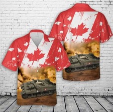 Canadian Ram Kangaroo Hawaiian Shirt