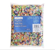 1pb. Opaque Pony Beads By Creatology 4mm X 7mm