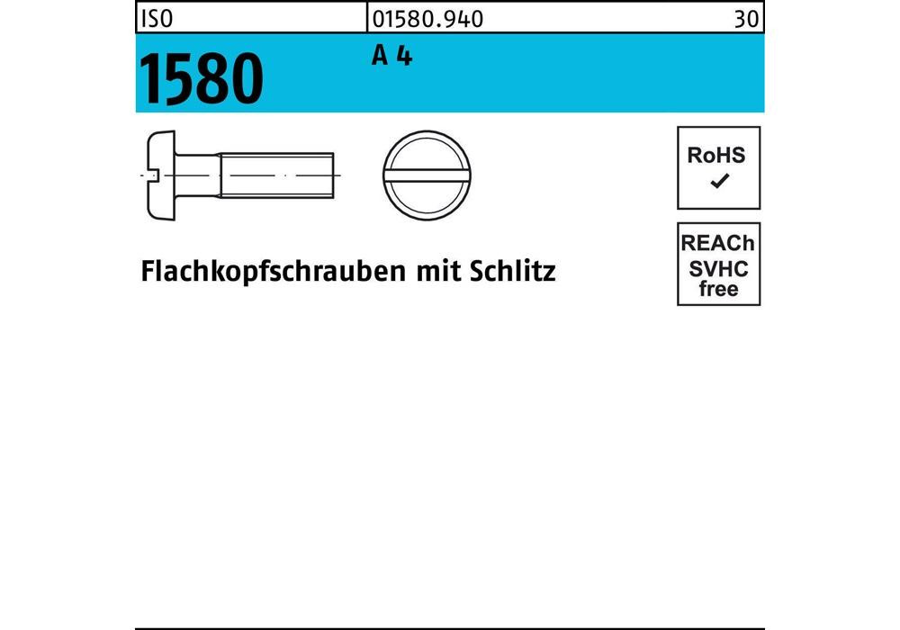 Рейхерная фляжка ISO 1580 m.Schlitz M 3 x 30 A 4