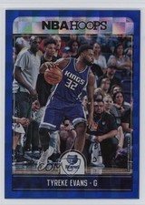 2017-18 Panini NBA Hoops Blue Checkerboard 7/75 Tyreke Evans #95 1cx3