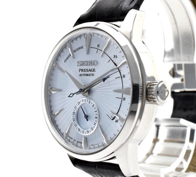 SEIKO Presage 4R57-00E0 Automatic Men's Watch Ice Blue Power Reserve Cocktail