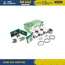 Pistons Main Rod Bearings Fit 04-09 GMC Buick Cadillac Pontiac Saturn 3.6L DOHC