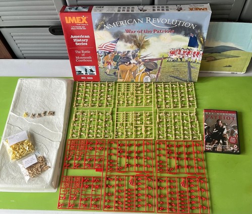 1/72 Imex Battle of Monmouth Courthouse Diorama set with Extras NEW