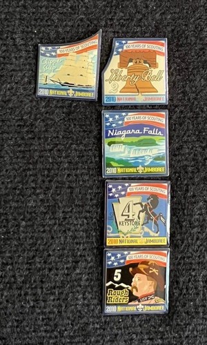 2010 NATIONAL SCOUT JAMBOREE 100 Years of Scouting Pin & Patch Collection RARE - Bild 6 von 12