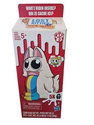 Lost Kitties Large Carton Mice Mania 20 Surprises Mystery Box Toy Set NEW