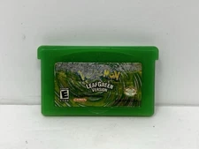 Pokemon LeafGreen Version Nintendo Game Boy Advance GBA Authentic Tested #001