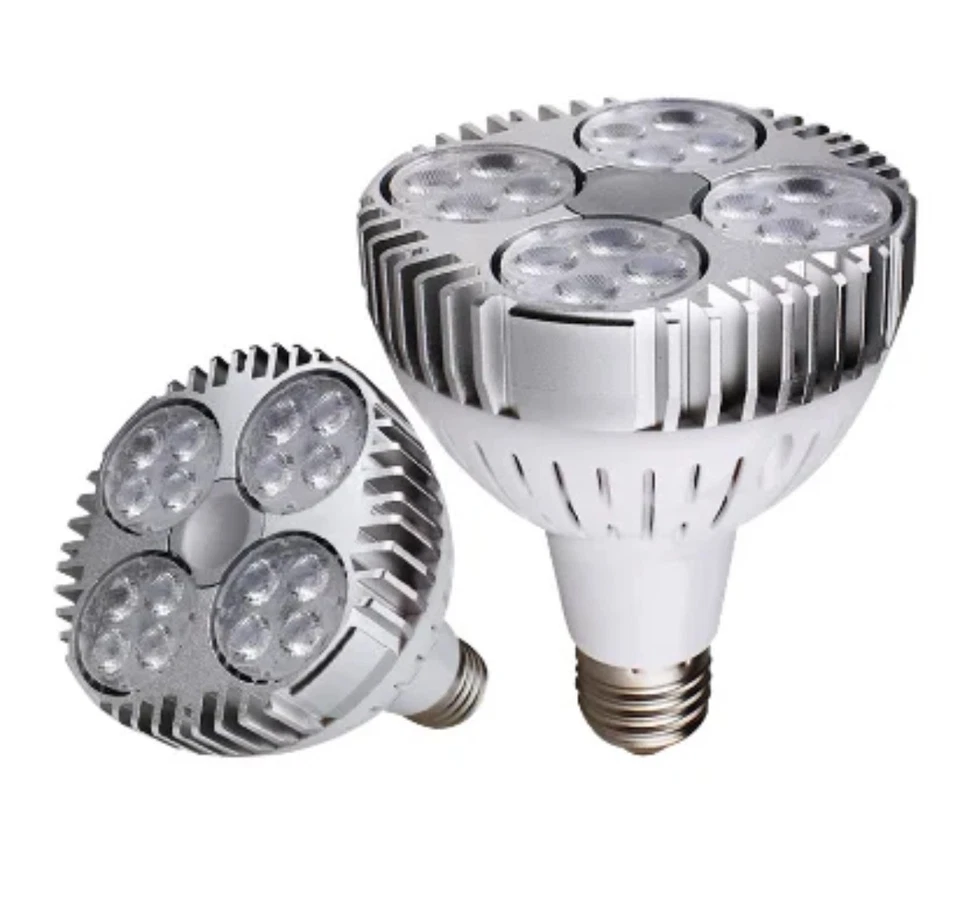 Par30 LED Spot Jewelry Bulb 35w 6500k Cool White 120v Osram Chips, 45 Deg Beam - Image 2 of 4