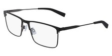 Nautica N7295 Eyeglasses Men Matte Black Rectangle 57mm New 100% Authentic
