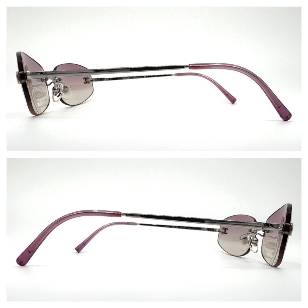 Chanel 4002 Coco Mark Rectangular Gold Plated - image 3