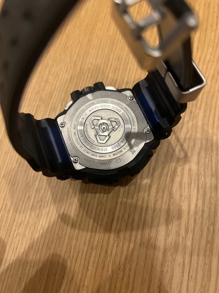 Casio G-SHOCK Gravitymaster GPW-2000-1A2JF Bluetooth GPS Reloj Hombre, Negro Usado Foto 3 de 4