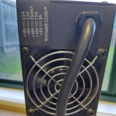 Mackie 220-Watt Power Supply Mixers 24-8 ; 32-8 Tested & Working 
