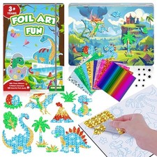 Dinosaur Art  Craft Activity for Kids - No Mess - Fun  Fun
