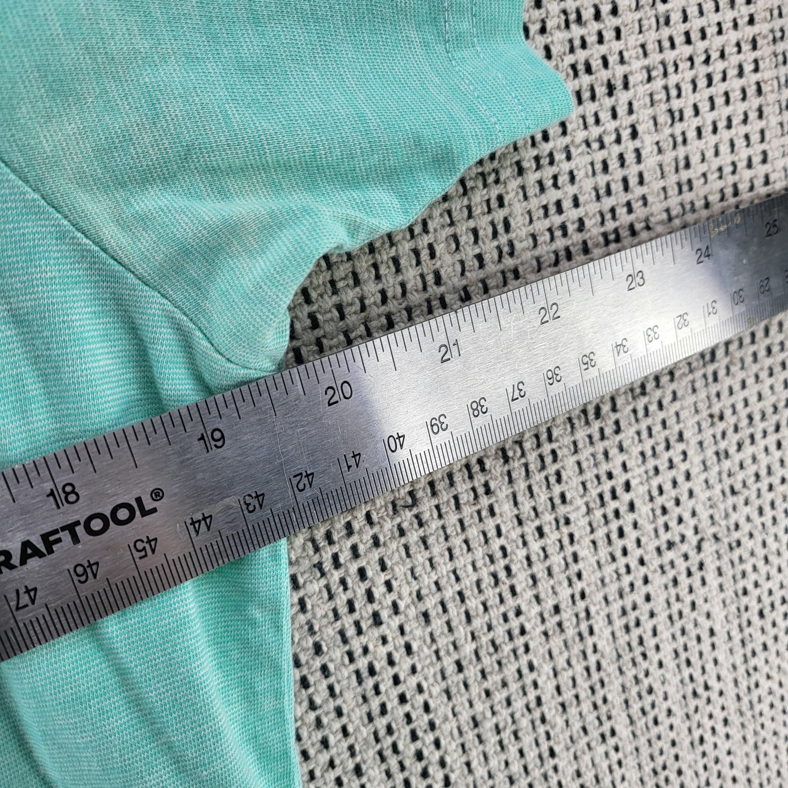 Criquet Polo Shirt Mens Medium Mint Green Golf Short Sleeve Casual Comfort