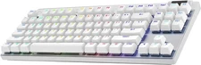 Logitech G PRO X TKL LIGHTSPEED Wireless Gaming Keyboard - White
