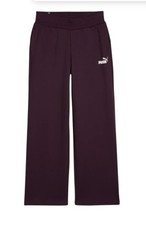 PUMA Women's Essentials Straight Pant, Size S, Color Black, New