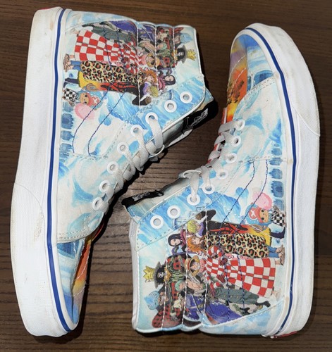 Vans x One Piece Punk Hazard Sk8 Hi Shoe men’s U.K. 6 Multicolor Sneaker - Picture 9 of 14