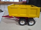 tonka gas turbine red and yellow dump trailer in very nice played with condition