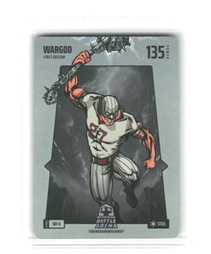 Bo Jackson Battle Arena - Wargod STEEL Silver Battlefoil -SBF-6
