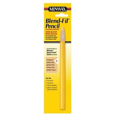 Minwax Blend-Fil 11003000 Wood Filler Pencil, Solid, #3