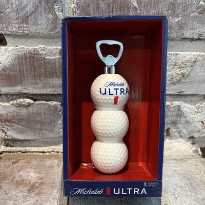 Michelob Ultra Beer Golf Ball 3D Bottle Opener NEW!    Party, Novelty, Unique