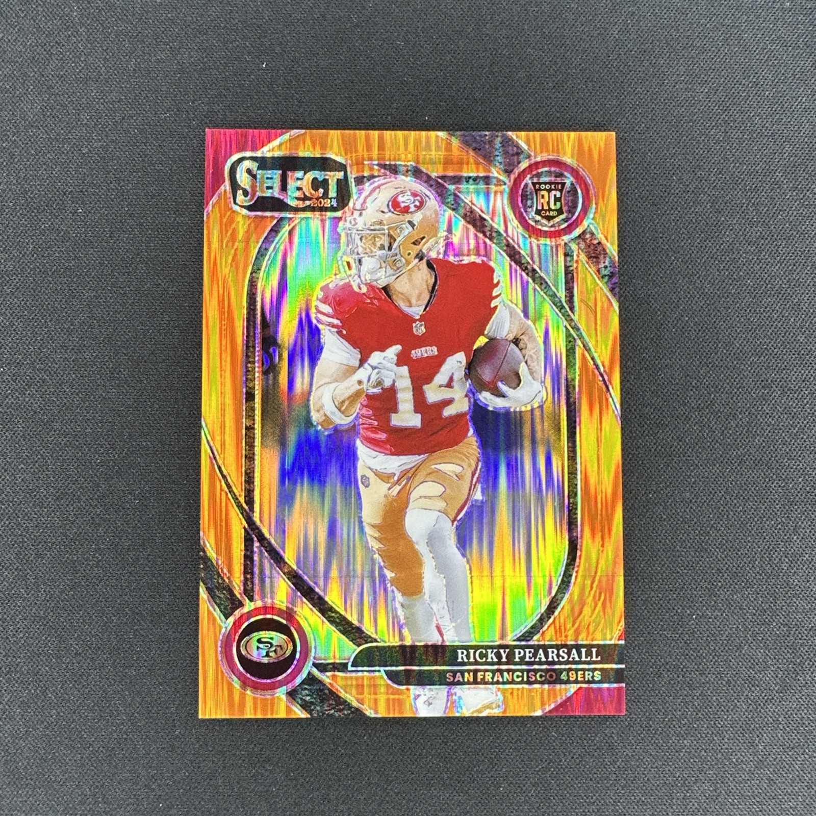 2024 Select Ricky Pearsall Club Level Orange Shock Prizm /399