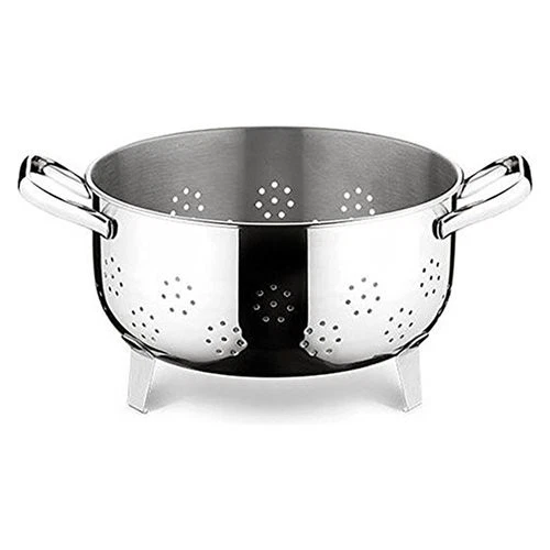 Set Scolapasta E Colino In Acciaio Inox Da Cucina - Capacità 5L E 3L, Lavabili In Lavastoviglie