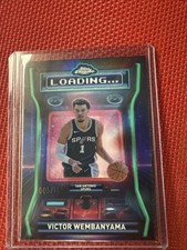 2025-26 Topps Chrome - Loading… Victor Wembanyama #LD-2 Blue Refractor /199