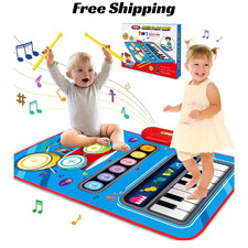 Baby Toys for 1 Year Old: Baby Musical Mat To...