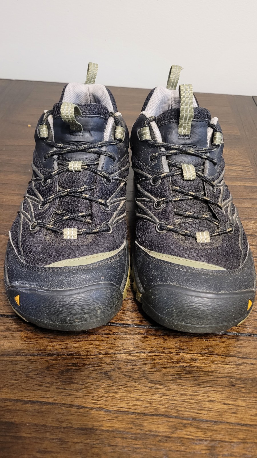 Scarpe da trekking Keen impermeabili nere verdi UOMO TAGLIA 9 BELLE!