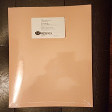 NOS Creative Memories 10" X 12" DUSTY ROSE 10 Sheets Photo Mounting Paper 10x12