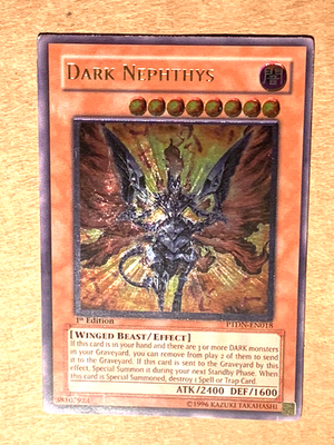 yugioh Dark Nephthys PTDN-EN018 Ultimate 1st Ed Foil Shift Stars