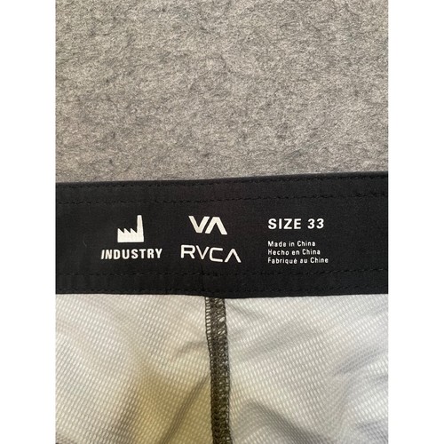 RVCA Industry Camo Board Shorts Mens Size 33 Drawstring Swim Trunks - Picture 2 of 9
