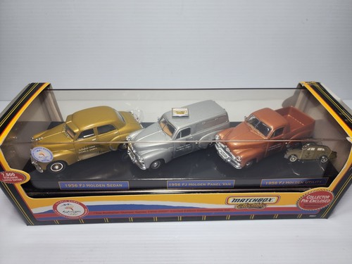 MATCHBOX COLLECTIBLES 38047 SYDNEY 2000 OLYMPIC GAMES FJ HOLDEN SET - Unopened - Picture 2 of 9