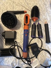 Dyson Hair Dryer Set w/ Diffuser, Styling Concentrator Nozzle Case