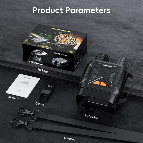 4K 36MP 10X Night Vision Goggles For Hunting IR Infrared Binoculars Digital Zoom - Picture 4 of 19