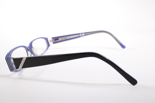 Miss Sixty Anteojos MX 147 Mujeres Negro Borde Completo Plástico Gafas Marcos 50 mm - Imagen 3 de 4