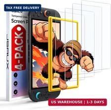 4-Pack Ultra HD Screen Protector for Nintendo Switch 2