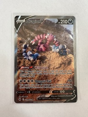 Pokemon TCG Drapion V Ultra Rare SWSH: Crown Zenith: Galarian Gallery GG49/GG70